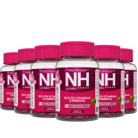 NH New Hair 30 comprimidos - 6 potes NH New Hair 30 comprimidos - 6 potes