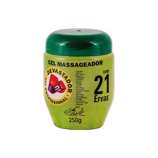 Gel Massageador com 21 Ervas (250 g)