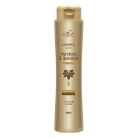 Shampoo Mandioca e Queratina (400 ml)
