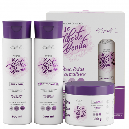 Kit Capilar Se Liberte Bonita (3 itens)